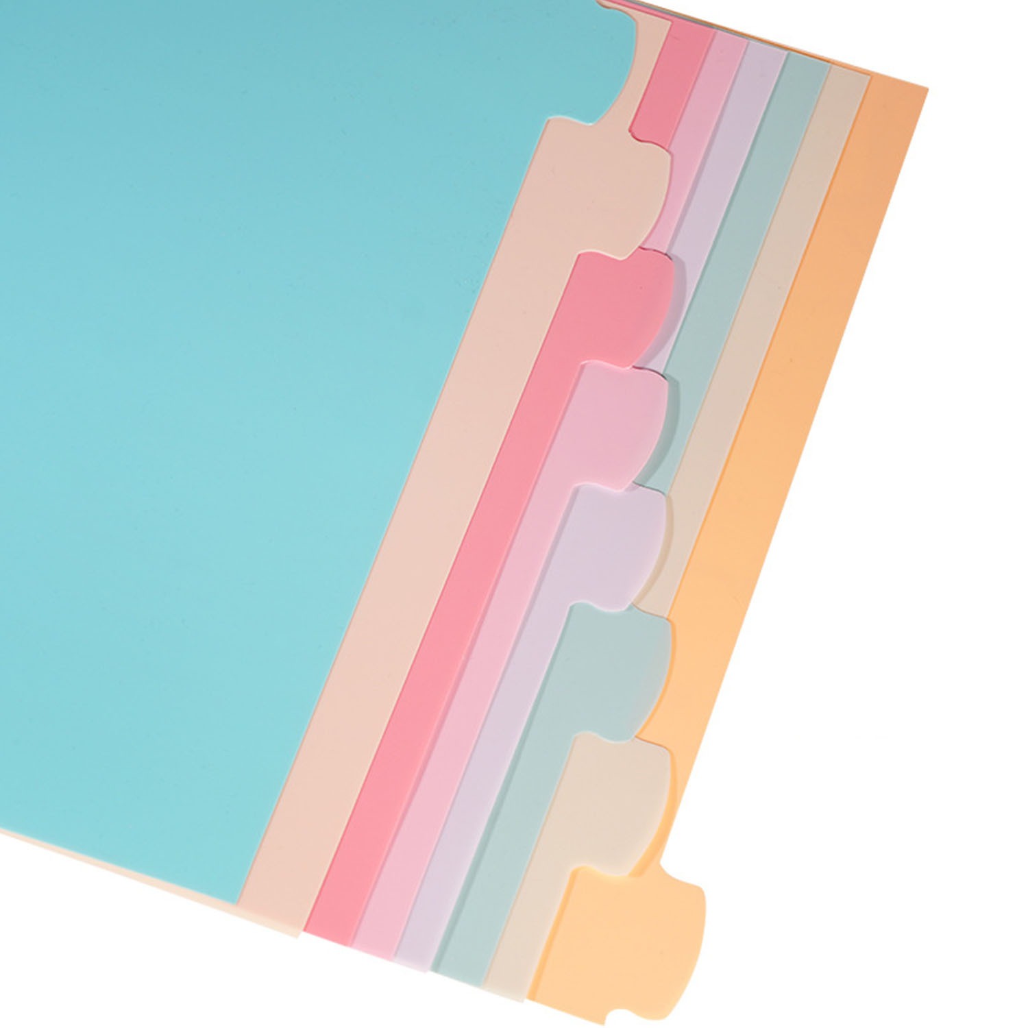 3リングバインダー用8タブバインダーディバイダー、紙製マルチ - Index Tab Divider のレビューと価格
