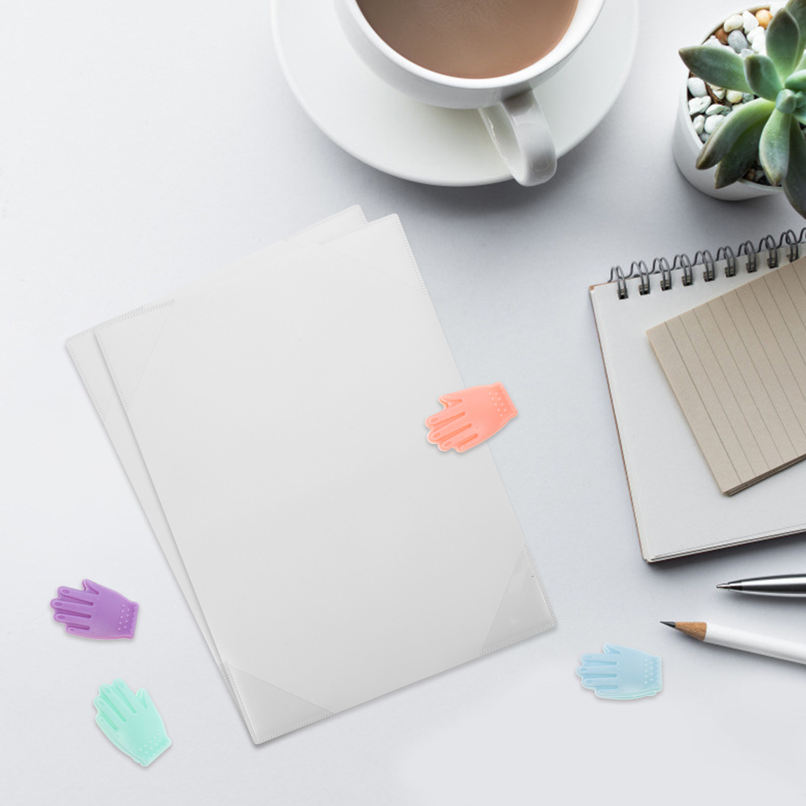 16個入りクリエイティブな手の形をしたバインダークリップ、小 - Binder Clip Assorted のレビューと価格