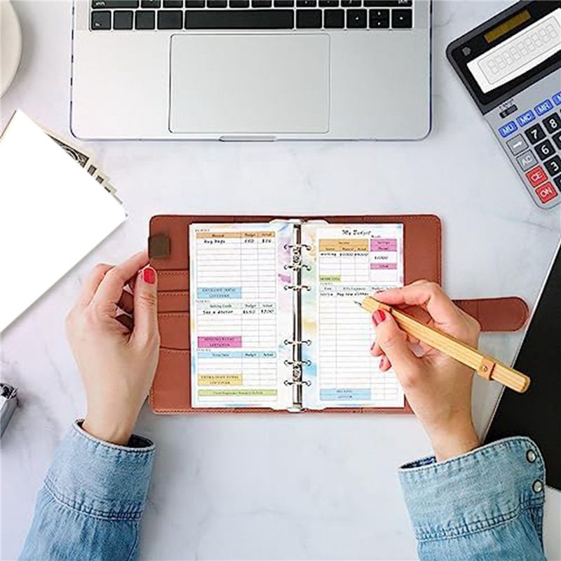 N36R-2 セット A6 バジェットプランナーリフィル 8 - Planner Weekly Budget のレビューと価格