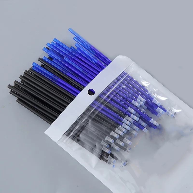 103 ピース/セット黒青インク消去可能なペンリフィルロッド - Gel Ink Pen Set のレビューと価格