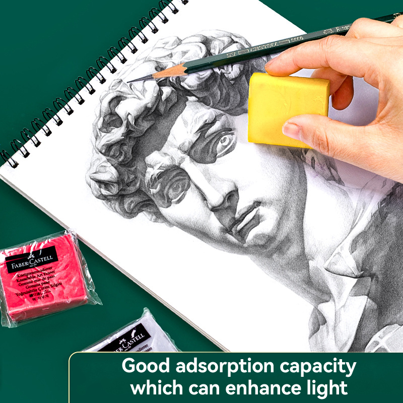 ファーバーカステル プラスティシティ ラバー ソフトアート消 - Rubber Eraser Kneaded のレビューと価格