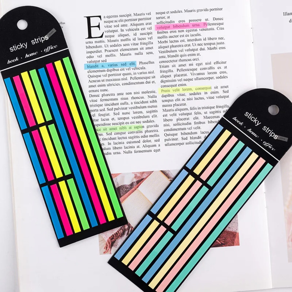 160枚入り透明付箋紙、自己粘着式読書用注釈、書籍用メモ帳、 - Index Tab Divider のレビューと価格
