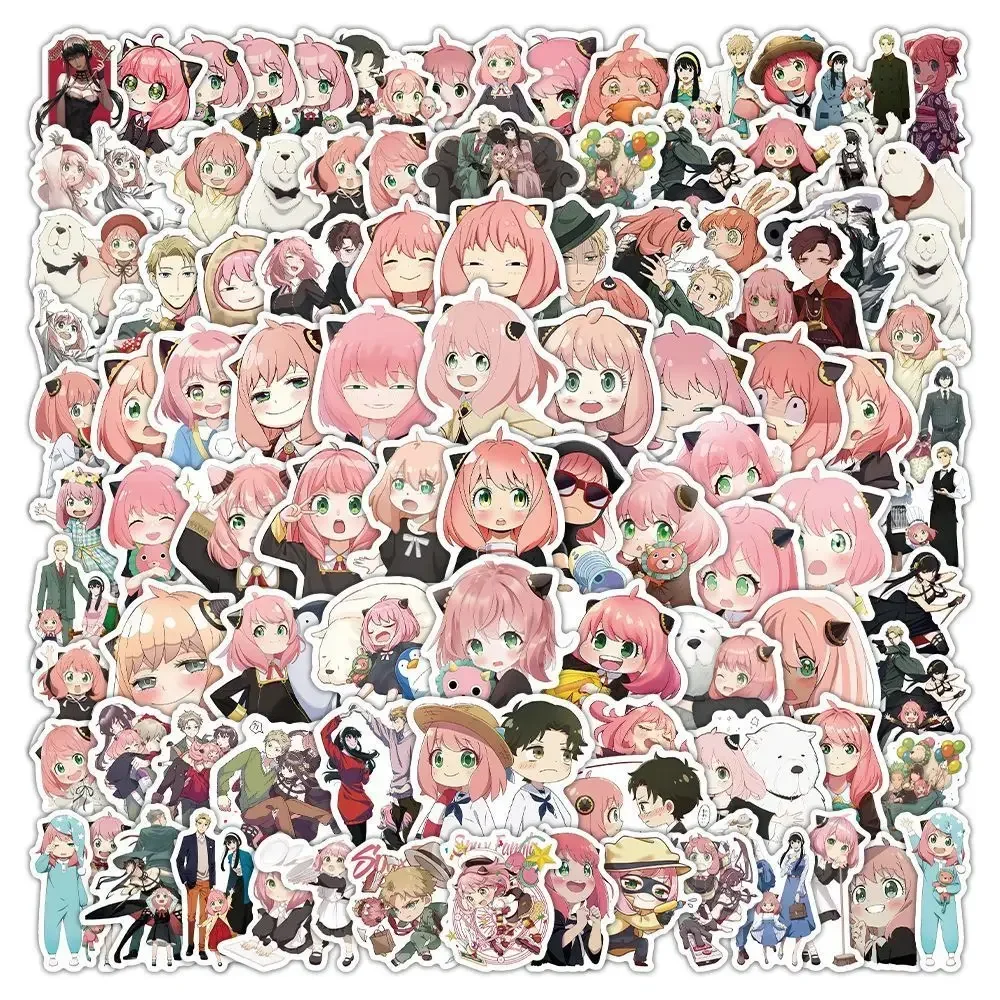 SPY×FAMILY ステッカー 100 枚 - アニヤのか - Memo Pad Sticky のレビューと価格