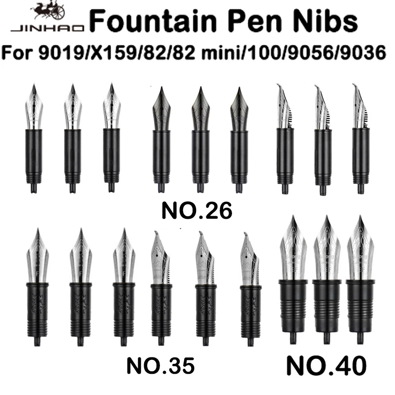 Jinhao-学校やオフィス用の万年筆、ペン先文房具、交換済 - Fountain Pen Ink のレビューと価格